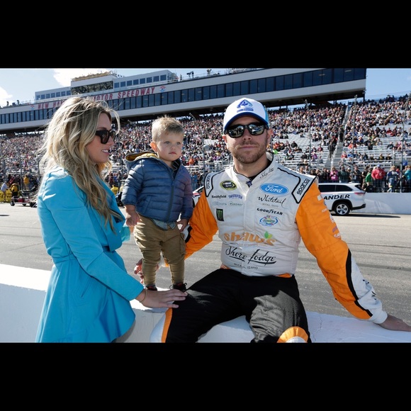 blue peplum pea coat - Picture 2 of 4